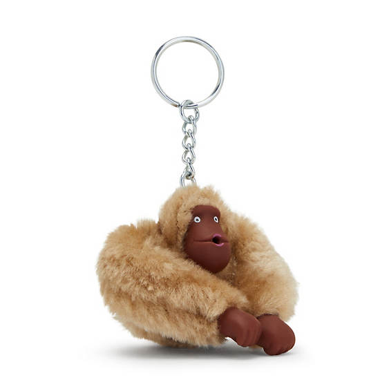 Kipling Sven Small Monkey Keychain Accessoires Beige | België 1206FD